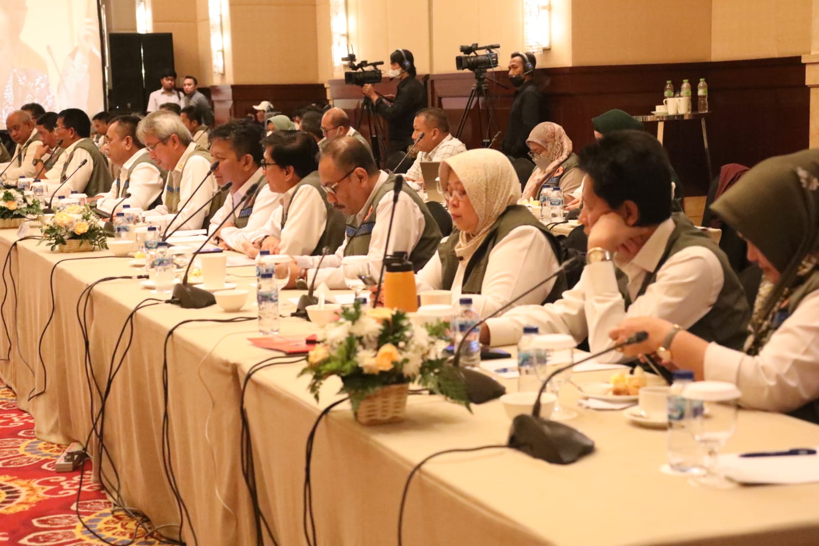 Jajaran pejabat tinggi BNPB turut hadir dalam Focus Group Discussion Penguatan Kesiapsiagaan dan Penanggulangan Bencana, dengan Komisi VIII DPR RI di Jakarta pada Rabu (15/2).